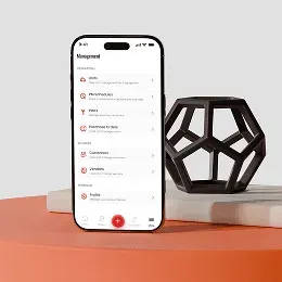 Mobile dashboard mockup right 2