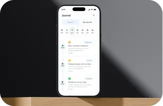 Mobile application mockup right 4