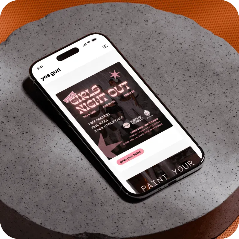 Woman User interface illustration