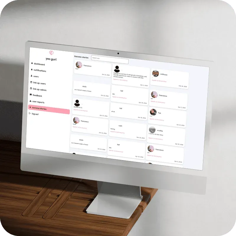 Admin interface illustration