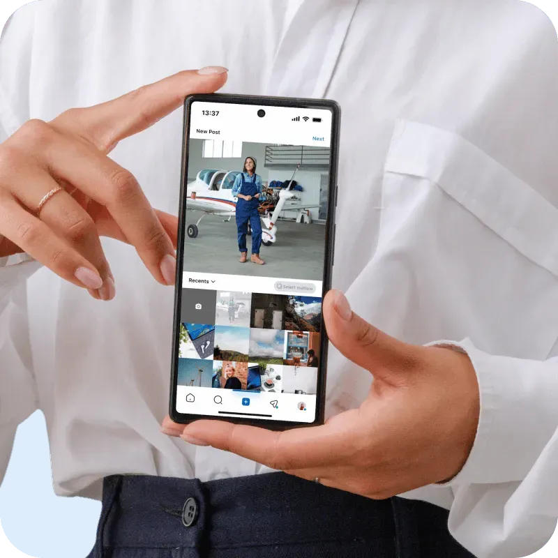 Individual User interface illustration