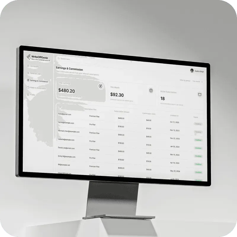 Certified Public Accountant interface illustration