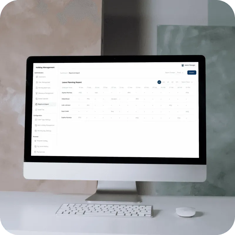 Admin Manager interface illustration