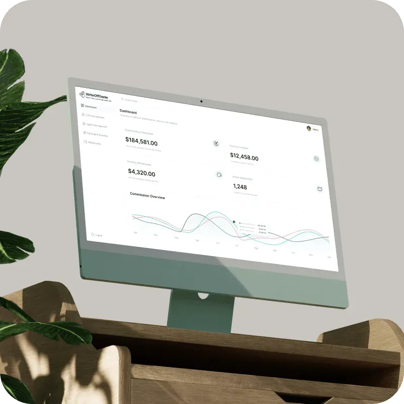 Administrator interface illustration