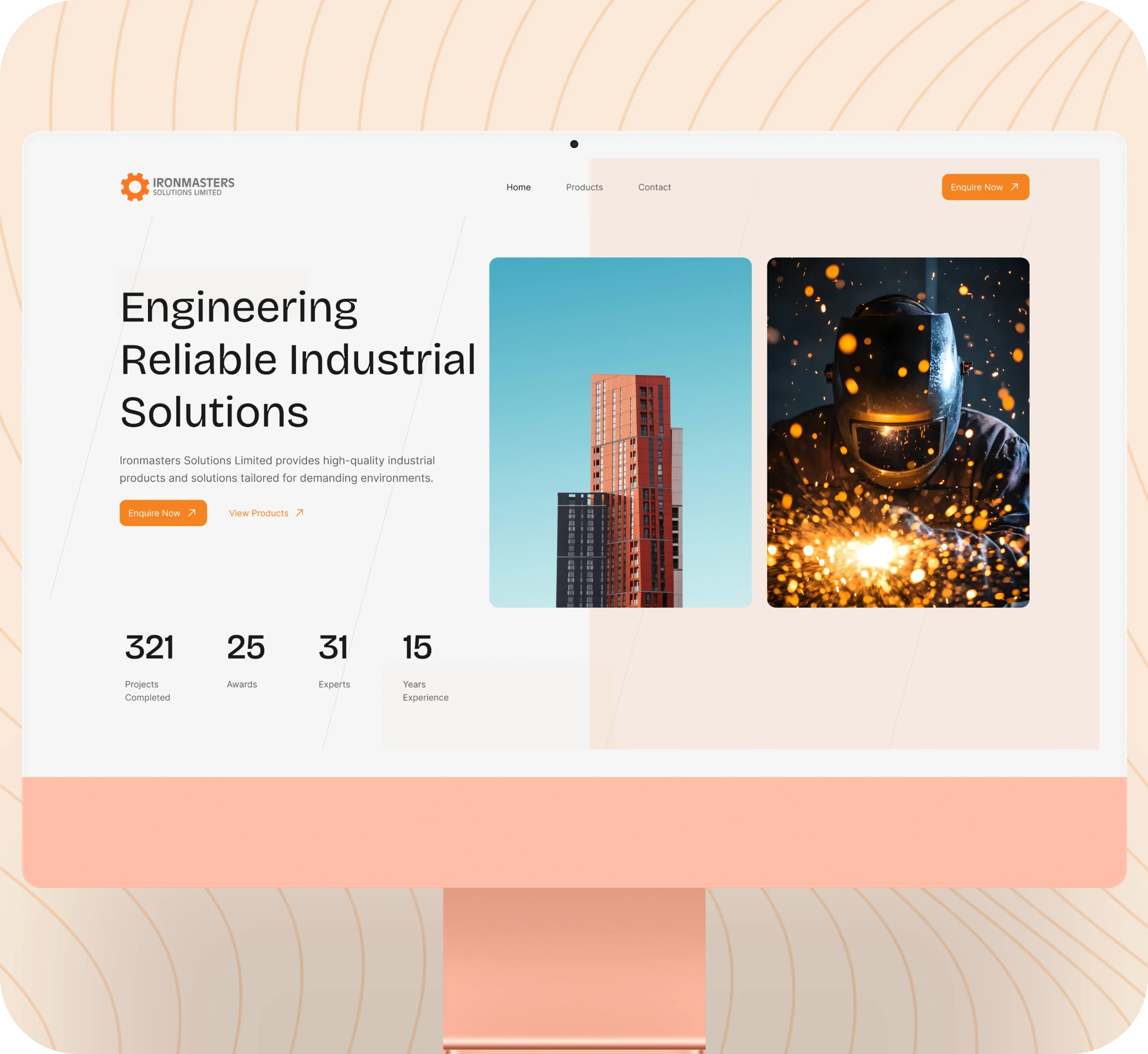 Web Development mockup